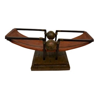Bilbao Rail Cast Iron Art Sculpture by Jan Barboglio For Sale
