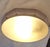 Glass German Art Deco White Porcelain Ceiling Lamp with Oval Matt Glass Shade from Brunnquell, 1930s For Sale - Image 7 of 11