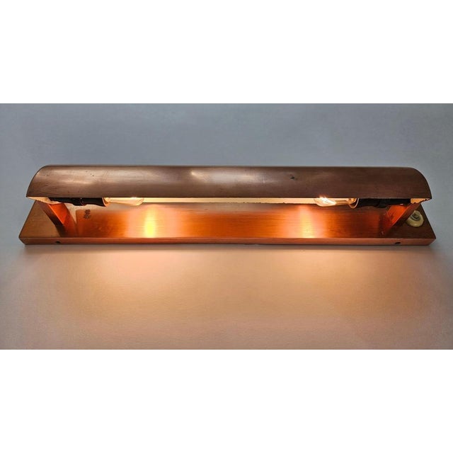 Art Deco Copper Wall Lamp, 1930s For Sale - Image 13 of 18