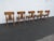 Kreiss Klismos Mid Century Modern Dining Chairs Solid Wood Set of Five 6439a For Sale - Image 15 of 18