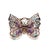 Bochic "Capri" Amethyst & Blue Topaz Butterfly Ring Set In 18K Gold & Silver For Sale - Image 4 of 18