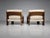 Sapporo Nutwood Armchairs by Mario Marenco for Mobil Girgi, 1970s, Set of 2 For Sale - Image 6 of 9