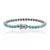 Not Yet Made - Made To Order Classic 5.07 Ct Bezel-Set Round Natural Turquoise Tennis Bracelet in 925 Silver For Sale - Image 5 of 14