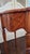 Vintage French-Style Floral Marquetry Nightstands With Turned Legs — A Pair For Sale - Image 11 of 18