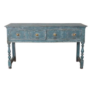 18th Century Painted Dresser Base For Sale