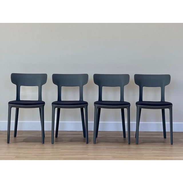 Gray Vintage Canova Dining Chairs by Claus Breinholt for Infiniti, 2010s, Set of 4 For Sale - Image 8 of 11