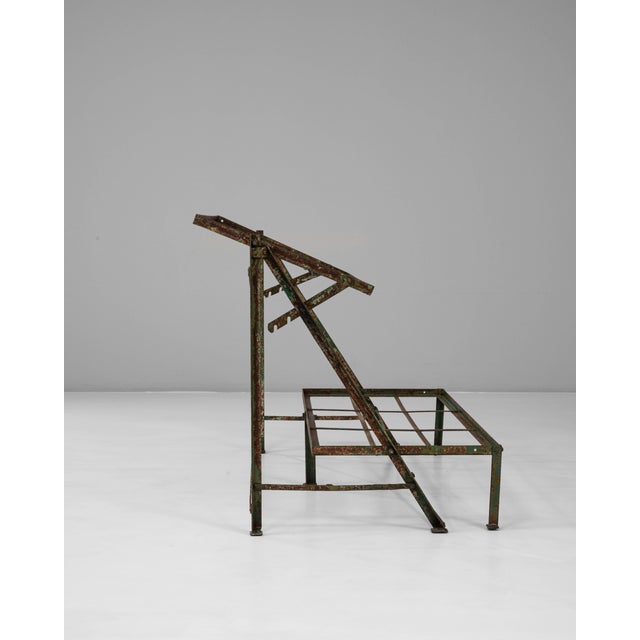 19th Century French Iron & Wood Display Table For Sale - Image 14 of 18