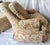 Ethan Allen Vintage Ethan Allen Tapestry Club Chair and Matching Ottoman For Sale - Image 4 of 12