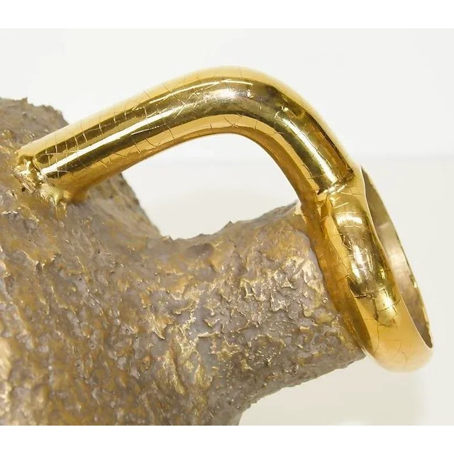 Mid-Century Modern Large Decorative Tilted Jug 1970s For Sale - Image 3 of 5