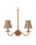 Currey & Company Currey & Company Annabelle Natural Tapered Chandelier Shade For Sale - Image 4 of 7