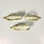 1950s Vintage Italian Roman Neoclassical Gold Tipped Acanthus Leaf Tole Tiebacks - Set of 3. For Sale - Image 11 of 12