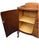 Antique Quarter Sawn Oak Buffet Sideboard With Curved Doors, C. 1928–1933 For Sale - Image 9 of 12