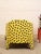 Mid 20th Century Yellow Black Dot Chair For Sale - Image 12 of 12