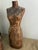 Rare trio of French half dress forms probably used for display circa 1910. Handmade papier mache with great patina and...