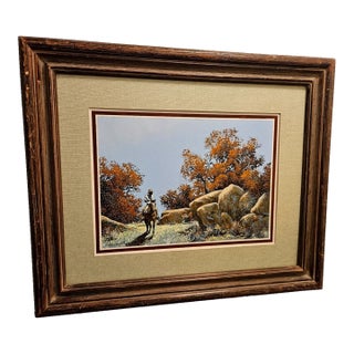 1980s Original Watercolor Gouache. "The New Season" by L.B. Porter For Sale