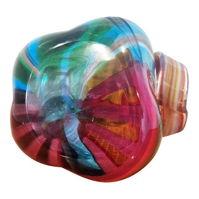 Murano Glass Handbag Sculpture, 1980s For Sale - Image 9 of 11