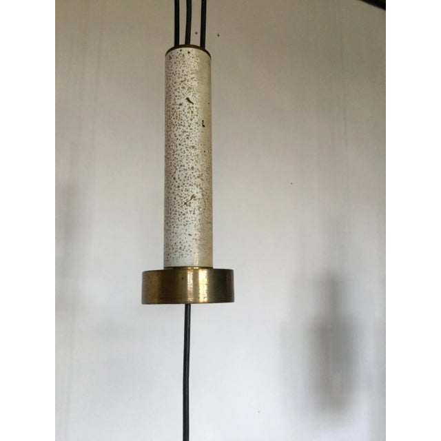 1950s Vintage Adjustable Light Pendants by Paolo Venini, 1950s, Set of 2 For Sale - Image 5 of 11