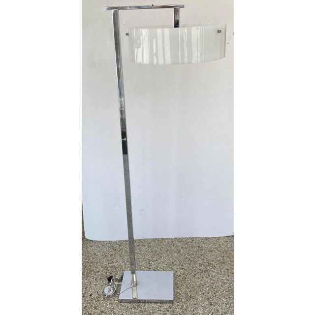 Adjustable Floor Lamp Nessen Lighting Attrib For Sale - Image 10 of 13