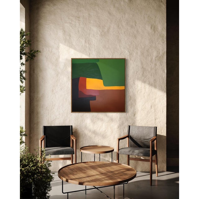 Bodasca, Green Composition Palette, 2026, Canvas For Sale - Image 3 of 16