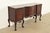 Romweber Romweber Antique Chippendale Flame Mahogany Serpentine Front Sideboard Credenza, Circa 1920s For Sale - Image 4 of 13