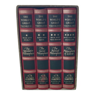 Vintage Philosophy Hardcover Quartet For Sale