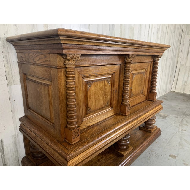 Antique Neo Classicial Petit Buffet For Sale - Image 9 of 11