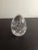 This is a FLAWLESS Signed Rogaska Slovenia Etched Crystal 4" Egg Figurine Paperweight. Procured at auction TABLE 3