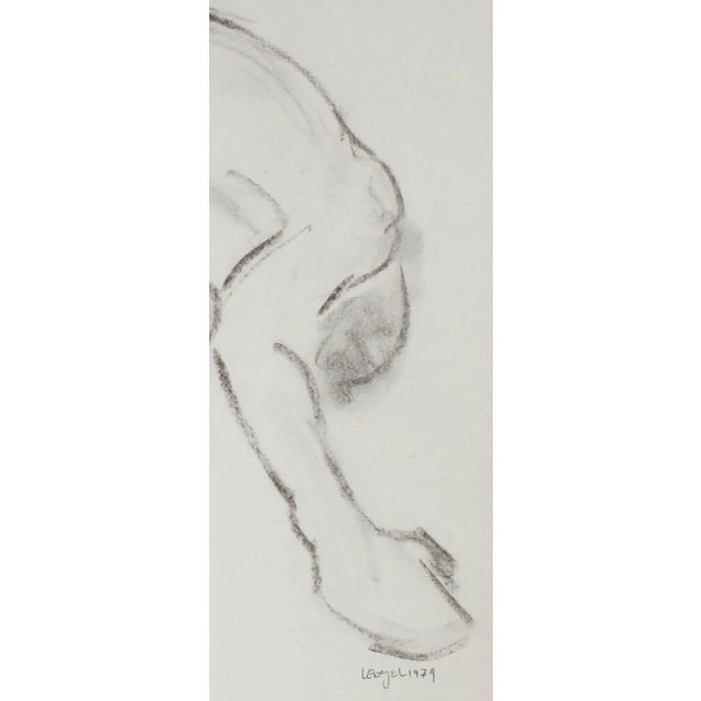 This 1979 charcoal on paper figure is by Bay Area painter and sculptor Laura Lengyel (b. 1946). She studied at Oakland’s...