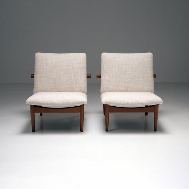 1960s Model FD 137/1 Lounge Chairs by Finn Juhl for France & Søn, 1960s, Set of 2 For Sale - Image 5 of 16