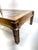 Italian Burl Wood Coffee Table in the Manner of Milo Baughman With Inset Glass Panels, 1970s For Sale - Image 9 of 14