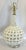 Vintage Blanc De Chine Reticulated Porcelain Lamp on Lucite Base For Sale - Image 4 of 12