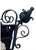 1920s 1920s Spanish Revival Wrought Iron Exterior Lantern Sconce For Sale - Image 5 of 6