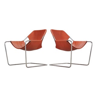 Pair of Paulistano Armchairs by Paulo Mendes Da Rocha for Objekto For Sale