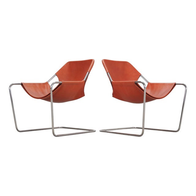 Pair of Paulistano Armchairs by Paulo Mendes Da Rocha for Objekto For Sale