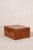 Antique English Burl Walnut Box With Red Painted Interior For Sale - Image 9 of 10