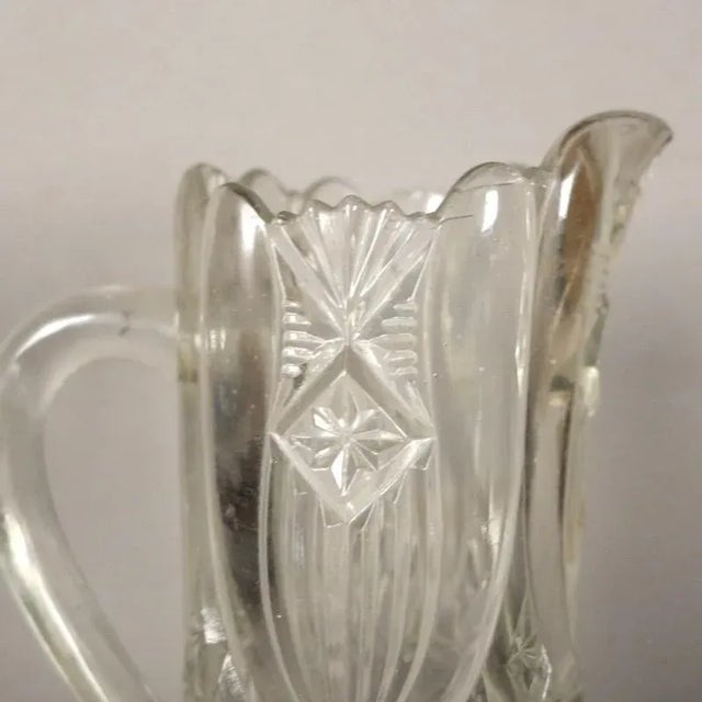 Art Nouveau Crystal Jug, 1900s For Sale - Image 4 of 16