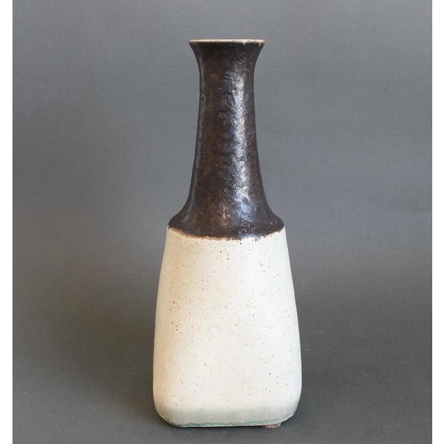 Vintage Italian Ceramic Vase by Bruno Gambone ( 1980s) For Sale - Image 4 of 18