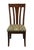 Traditional Bassett Furniture Cherry Traditional American Empire Style Dining Side Chair For Sale - Image 3 of 10