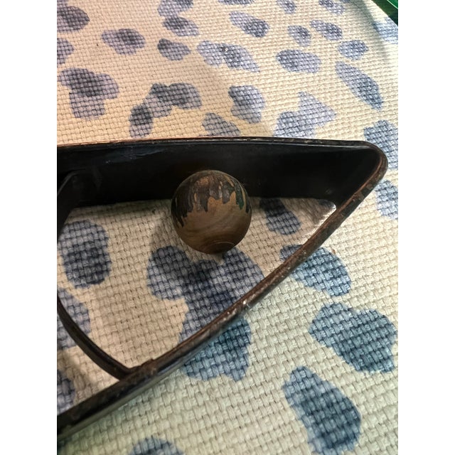 Black 1970s Small Black Metal Fish Knick-Knack For Sale - Image 8 of 9