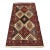 Yalameh Rug 3'5'' X 5'11'' Multicolor Wool Vintage Tribal Hand-Knotted Carpet For Sale