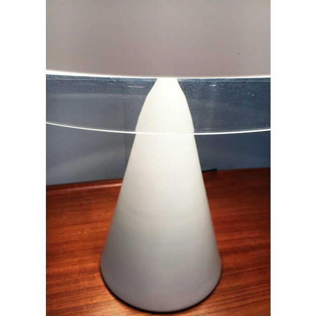 1980s Mid-Century Italian Baobab Table Lamp from Guzzini, 1970s For Sale - Image 5 of 18