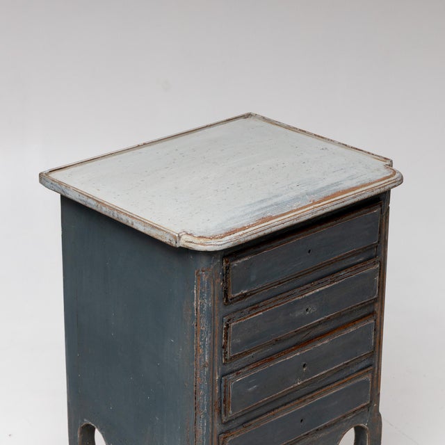 Blue Commode in Pine For Sale - Image 5 of 8