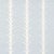 Sample-Schumacher X Celerie Kemble Acanthus Stripe Fabric in Sky For Sale