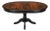 20th Century Colonial Revival Pedestal Dining Table | Old Town Chapel™ Aged Hickory | Extending 42” Round to 54” Oval For Sale