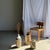 Small Side Table in Petrified Wood, Black Heartwood, Bark with Black and Beige Streaks, 1980s For Sale - Image 4 of 18
