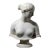 Hand-Carved Natural Marble Bust Sculpture – The Greek Slave For Sale