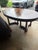 Drexel Wishmaker mahogany dining suite. Set includes double pedestal oval table with three leaves, custom pads to cover...