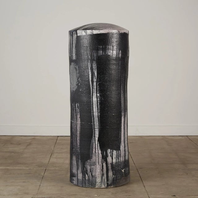 Darcy Badiali Cylindrical Sculpture by Darcy Badiali For Sale - Image 4 of 8
