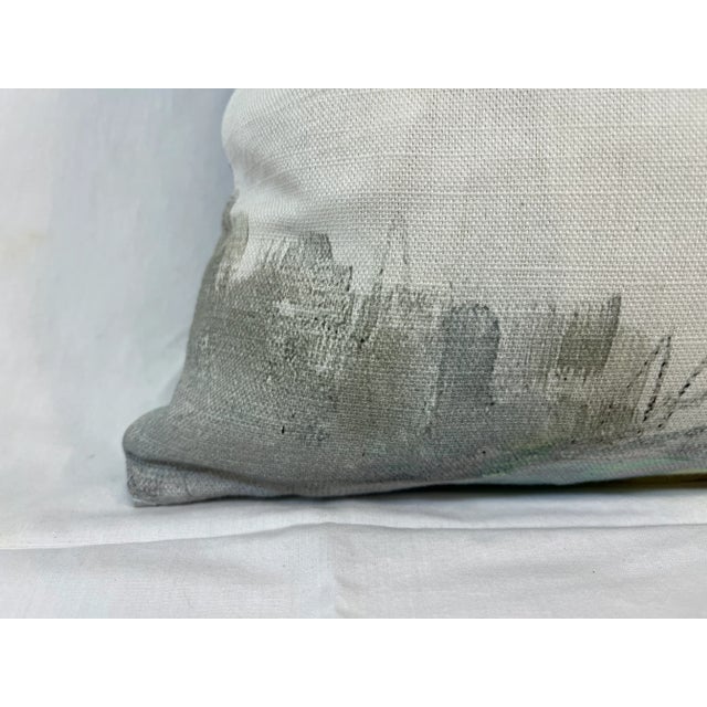16" Square Decorative Toss Pillow Embellished With a Flock of Grazing Sheep Under the Moon - Made in the U K For Sale In Dallas - Image 6 of 12