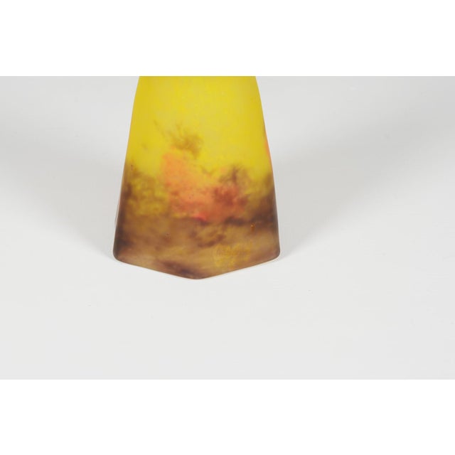 1920s Glass Paste Wall Light by David Guéron for Verrerie d'Art Degué, 1920s For Sale - Image 5 of 7